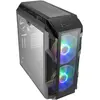 Image de Cooler Master MasterCase H500M (ATX, E-ATX, mATX, Mini-ITX), Boîtier PC, Noir