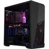 Image de Cooler Master MasterBox K501L - Boîtier PC Moyen tour ATX avec ventilation inclinée, éclairage LED rouge, panneau latéral
