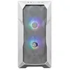 Image de Cooler Master MasterBox TD300 MESH - Tour - micro ATX - panneau latéral fenêtré (verre trempé) - pas d'alimentation (ATX) - blanc - USB/Audio