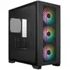 Image de Boîtier PC COOLER MASTER Elite 301 Black ARGB - Plastique, Acier, Verre trempé - Noir - 43 x 21,2 x 38 cm