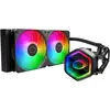 Image de Cooler Master CoolerMaster WAK MasterLiquid 240 Core II ARGB, Refroidissement liquide CPU, Noir, Multicolore