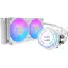 Image de Cooler Master MasterLiquid 240 Atmos II LCD Liquid Cooler, white, Refroidissement liquide CPU, Blanc