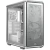 Image de Cooler Master CoolerMaster Geh MasterFrame 600 Mesh Silber ARGB (ATX, ITX, mATX, Mini-DTX, Mini-ITX, SSI CEB), Boîtier PC, Argent