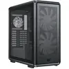 Image de Cooler Master CoolerMaster Geh MasterFrame 600 Mesh Black ARGB (ATX, E-ATX, mATX, Mini-DTX, Mini-ITX, SSI CEB), Boîtier PC, Noir