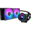 Image de Cooler Master MasterLiquid Core Nex 240 ARGB, Refroidissement liquide CPU, Noir