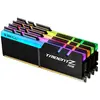 Image de G.Skill Trident Z RGB (4 x 8GB, 3200 MHz, RAM DDR4, DIMM), Mémoire vive, Noir