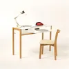 Image de Bureau Design en Bois "Farringdon" 122cm Naturel