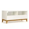Image de Meuble TV Design "Blanco" 120cm Blanc