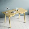 Image de Bureau Design 2 Tiroirs "Nice" 140cm Chêne