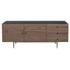 Image de Buffet 2 Portes & 3 Tiroirs "Jugend" 180cm Noyer