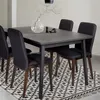 Image de Table a manger extensible sans tiroir 4 personnes rectangulaire en Bois L 180 cm