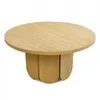 Image de Table Basse Ronde Design "Soft" 78cm Naturel