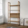 Image de Bibliothèque 5 niveau 90x32x185 cm chêne