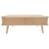 Image de Table Basse Design "Rove" 107cm Chêne