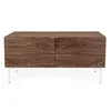Image de Buffet 2 Portes & 2 Niveaux "Plof" 120cm Noyer