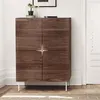 Image de Buffet 4 Portes & 4 Niveaux "Plof" 140cm Noyer