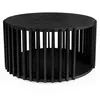 Image de Table Basse Ronde Design "Drum" 83cm Noir