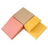 Image de Mini coin d'escalade en mousse rose pastel