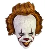 Image de Masque It Chapter Two Clown Joker Halloween - Taille Unique - Blanc&Orange #8