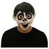 Image de Masque Coco Miguel Rivera Bal costumé Halloween - Taille Unique - Blanc&Noir