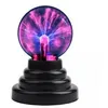 Image de Lampe boule magique noir plasma nouveauté sphère électrostatique usb veilleuse tactile cadeau décoration de la maison pour enfants