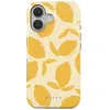 Image de Coque pour iPhone 16 MagSafe Tough Antichocs Modèle Lemon Tart Burga Jaune
