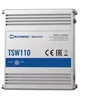 Image de Teltonika TSW110 - Commutateur - non géré - 5 x 10/100/1000 - Montage sur rail DIN, montable en surface - PoE passif - Tension CC