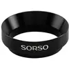 Image de Sorso Anneau de dosage pour barista, en acier inoxydable, 58 mm - Noir, Machine à café : accessoires, Noir