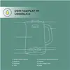 Image de CHiATO Bouilloire électrique heatPLAY Groove, 1,7 l   noire, Bouilloire électrique, Noir