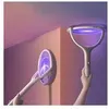 Image de Tapette électrique anti-moustiques 5 en 1 réglable multifonctions rechargeable par usb -rose