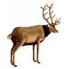 Image de Hansa Peluche Geante Cerf 120 cm H et 100 cm L