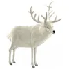 Image de Hansa Peluche Geante Renne Blanc 120 cm H et 100 cm L