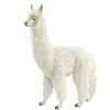Image de Hansa peluche Geante Lama Alpaga Blanc 165 cm H et 115 cm L