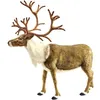 Image de Hansa Peluche Geante Renne Nordic 165 cm L et 150 cm H