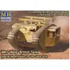Image de Maquette char britannique mk. i male : bataille de gaza octobre 1917 master box
