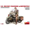 Image de U.s.millitary Policeman With Motorcycle - 1:35e - Miniart