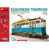Image de European Tramcar(strassenbahn Triebwagen 641) With Crew & Passengers- 1:35e - Miniart