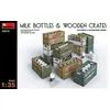 Image de Milk Bottles & Wooden Crates - 1:35e - Miniart