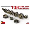 Image de T-34 Wheels Set.1942-43 Series - 1:35e - Miniart