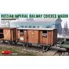 Image de Russian Imperial Railway Covered Wagon - 1:35e - Miniart