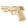 Image de Puzzle 3D Ugears Pistolet Wolf 01