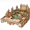 Image de Puzzle 3D UGEARS Flipper Quidditch  En bois 402 Pièces