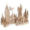 Image de Puzzle 3D UGEARS Château de Poudlard   En bois 340 Pièces