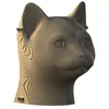 Image de 3D sculpture puzzle en carton Chat - Creatifwood