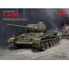 Image de T-34-85, Wwii Soviet Medium Tank - 1:35e - Icm