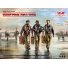 Image de Usaaf Pilots (1941-1945) (3 Figures) - 1:32e - Icm