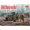 Image de ICM Modèle T RNAS Armoured Car avec WWI British Tank rew