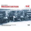 Image de Wehrmacht 3-axle Trucks (henschel 33d1, Krupp L3h163, Lg3000) - 1:35e - Icm