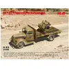 Image de ICM Ford G917T Veicolo Antiaereo Truppe con Cannone Antiaereo 2 cm Flak 38