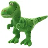 Image de Peluche dinosaure dessin animé 43cm A-coloré